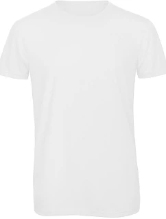 B&C Triblend /men Pánske tričko 01.TM55 biele