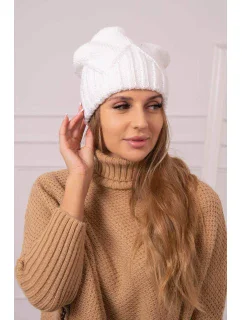 Dámská čepice Liliana model 18752203 bílá - K-Fashion