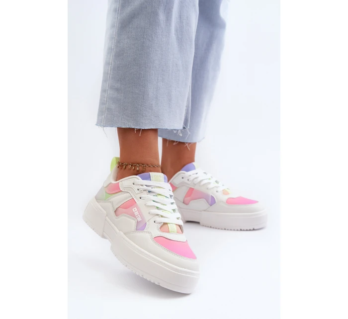 Dámské tenisky Big Star s Memory Foam v vzoru model 21658740 - Big Star Shoes Dámské tenisky Big Star s Memory Foam v vzoru model 21658740 - Big Star Shoes