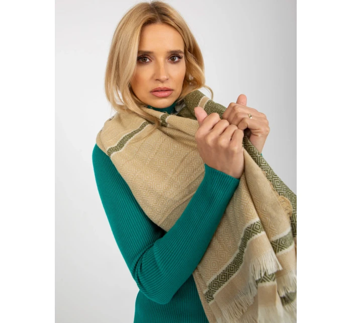 Dámský šátek AT CH  béžový model 17848874 - FPrice