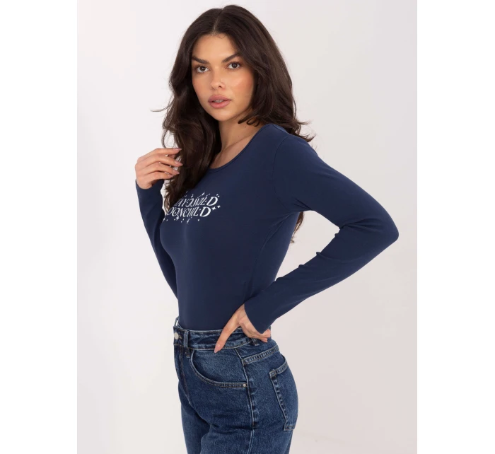 Blúzka WT BZ A1143.46 tmavomodrá