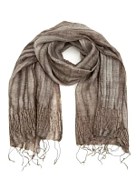 Dámska šatka Sz16203-3 dark beige - Art of Polo