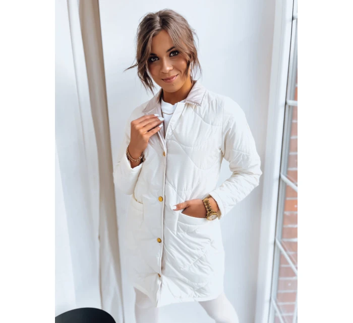 Dámska prechodná bunda MITRA ecru FashionStreet TY3620