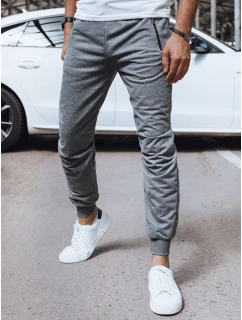 Pánské světle šedé tepláky Dstreet model 21975773 - FashionStreet