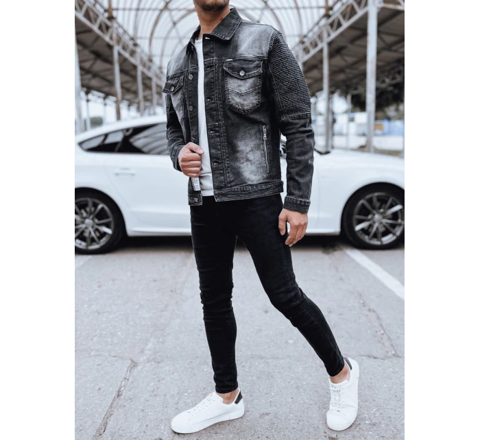 Pánská džínová bunda černá Dstreet model 21978836 - FashionStreet