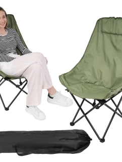 SKLÁDACÍ ŽIDLE ZELENÁ model 21826847