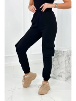 Set 3 v 1 mikina + top + nohavice čierny Set 3 v 1 mikina + top + nohavice čierny