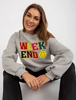 Mikina EM BL 617 6.30X šedá