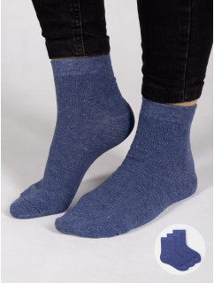Dívčí ponožky hladké se nití 3pack Navy Blue model 20077677 - Yoclub
