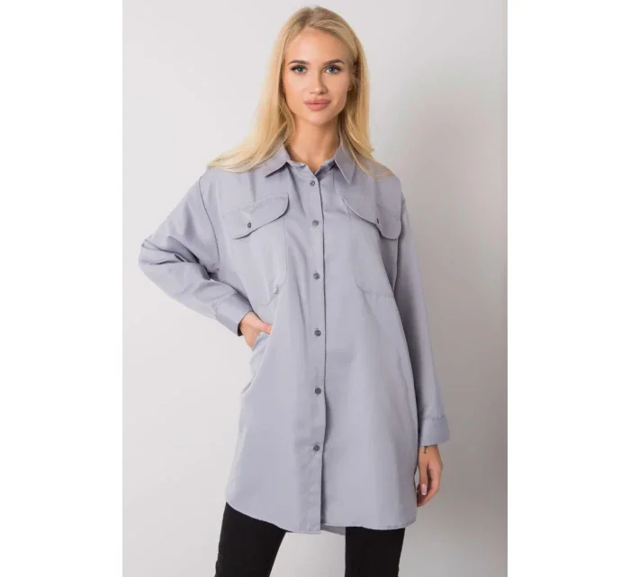 Košeľa s dlhým rukávom model 160758 Ex Moda