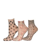 Dámske vzorované ponožky Magnetism lycra 20 den