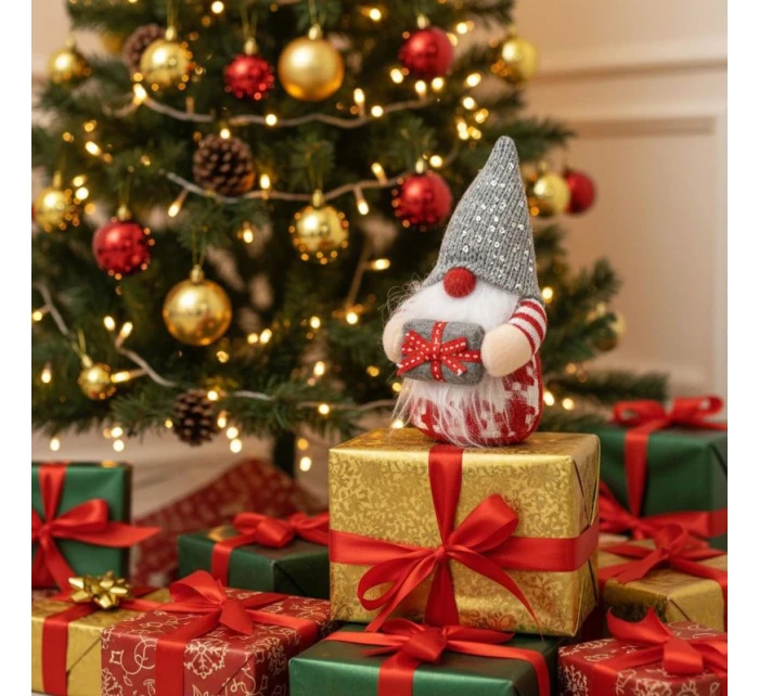 SKRZAT GNOM DEKORACYJNY model 21833231 SZARY BOY