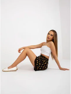 Šortky D73771M62233KA čierna
