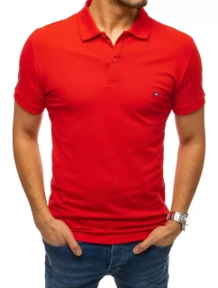 Pánská červená polokošile Dstreet model 21962925 - FashionStreet