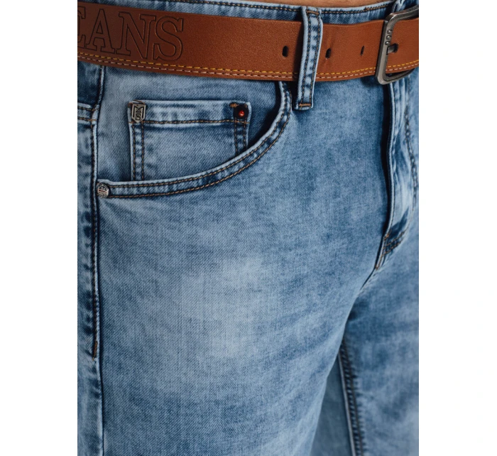 Pánske džínsové šortky modré Dstreet SX2563