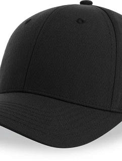 6 panelová baseballová kšiltovka black model 22479157 - Atlantis Headwear