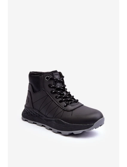 Dětské zateplené trekové boty černé Big Star model 21637382 - Big Star Shoes