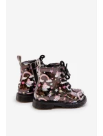 Dětské zateplené boty se zipem černé model 21678585 - Boto Dětské zateplené boty se zipem černé model 21678585 - Boto