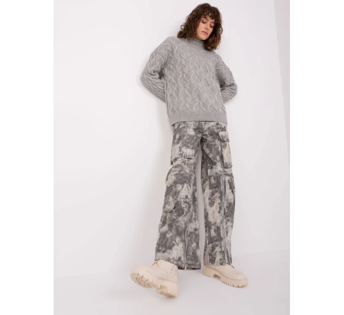 BA SW 8038 jumper.28P sivá BA SW 8038 jumper.28P sivá