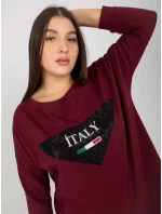 Blúzka VI BZ 2911.82P tmavo fialová