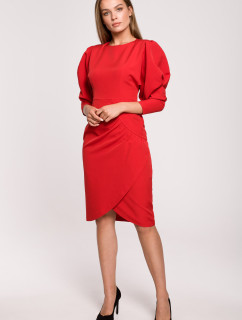 Šaty model 18084322 Červená - STYLOVE