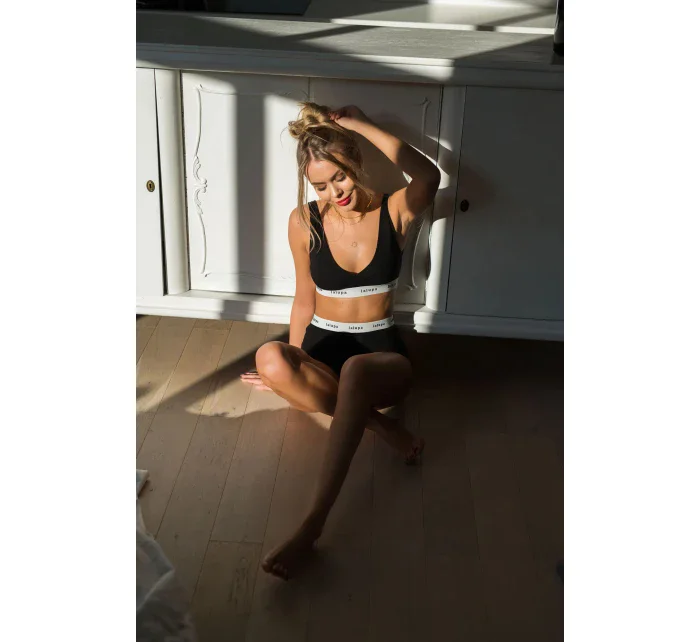 Podprsenka LA096 čierna - LaLupa Podprsenka LA096 čierna - LaLupa