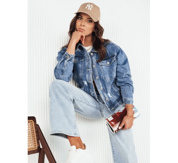 Dámska džínsová bunda BILGON modrá FashionStreet TY4139 Dámska džínsová bunda BILGON modrá FashionStreet TY4139