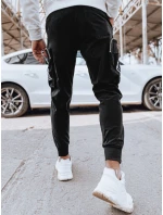 Pánske bojové nohavice čierne FashionStreet UX4309