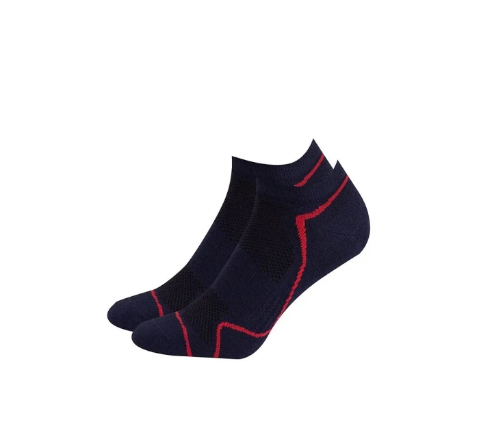 Pánske členkové ponožky Wola Sportive W91.1N3 Ag + vzor