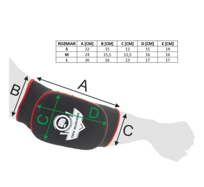 Chrániče lakťov - elastické návleky na lakte ARP-2106 S Chrániče lakťov - elastické návleky na lakte ARP-2106 S