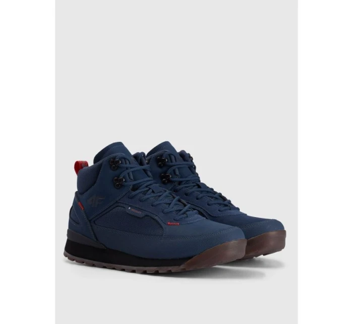 Pánske kožené zimné topánky HEX 4F 4FRAW25FWINM059-30S Pánske kožené zimné topánky HEX 4F 4FRAW25FWINM059-30S