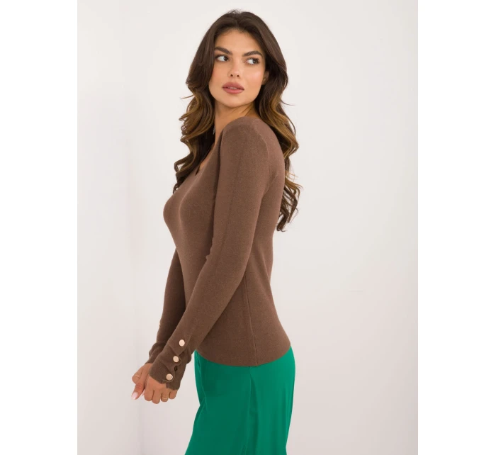 Jumper AT SW 2334.49 hnedý