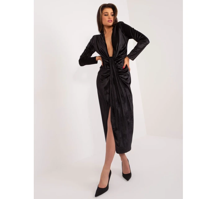 LK SK 509552 šaty.16X čierna