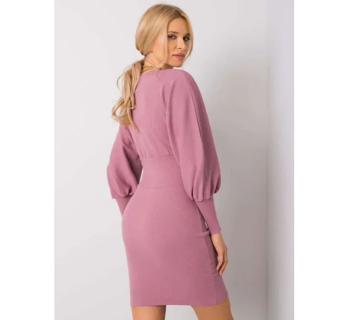 Šaty RV SK 6079.65 tmavo ružová