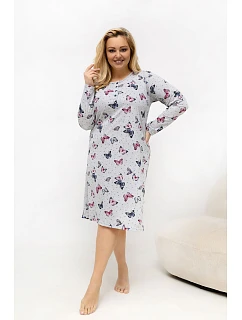 Nadmerné veľkosti Nočná košeľa model 226135 Forever Pink