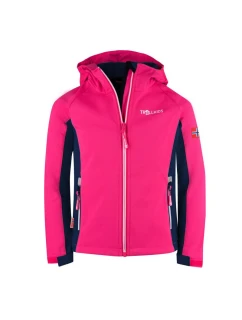 Dívčí sportovní bunda Girls Jacket softshell pink model 21349991 - Trollkids