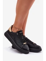 Dámské Sneakersy Z Eko Kůže Big Star model 21693190 Černé - Big Star Shoes