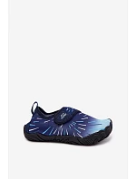 Dětské boty na suchý zip tmavě modré model 22181912 - Boto Dětské boty na suchý zip tmavě modré model 22181912 - Boto