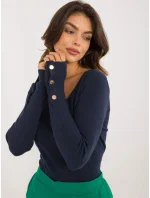 Sweter AT SW model 20493389 granatowy - FPrice