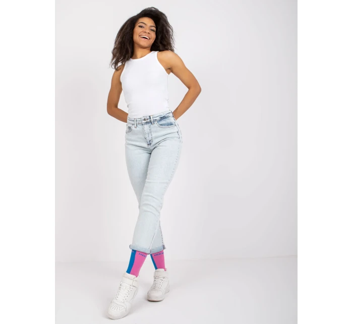 Džínsové nohavice MR SP 251 1.95 svetlo modrá