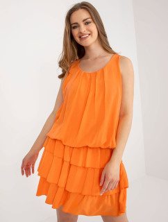 Sukienka TW SK BI 8139.44 pomarańczowy