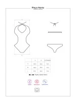 Rozžiarené jednodielne plavky Playa Norte - Obsessive