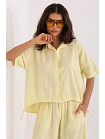 Košeľa s krátkym rukávom model 226015 Taliansko Moda Košeľa s krátkym rukávom model 226015 Taliansko Moda