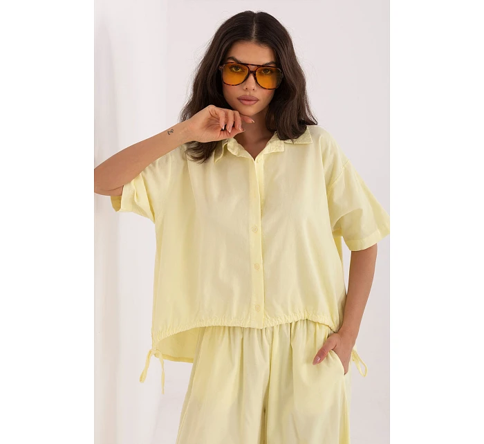 Košeľa s krátkym rukávom model 226015 Taliansko Moda Košeľa s krátkym rukávom model 226015 Taliansko Moda