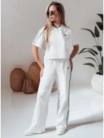Dámská tepláková souprava oversize SPORT bílá Dstreet model 21988916 - FashionStreet