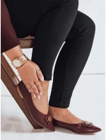 Dámské bordó baleríny Dstreet model 21992139 - FashionStreet