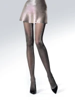 Dámske pančuchové nohavice Knittex Party Lurex 30 deň 2-4