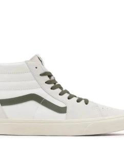 VANS pánske tenisky UA SK8-HI VINTAGE POP vysoké členkové semišové biele (VN0A4BVTR2S)