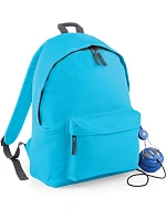 BagBase BG 125 Originální módní batoh 52.0125 surf blue/graphite grey