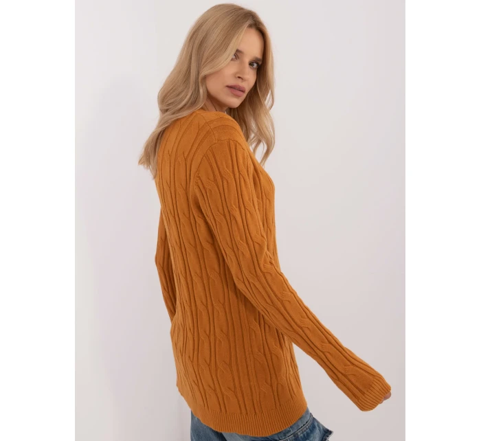 Jumper AT SW 2343.88 tmavo žltý Jumper AT SW 2343.88 tmavo žltý